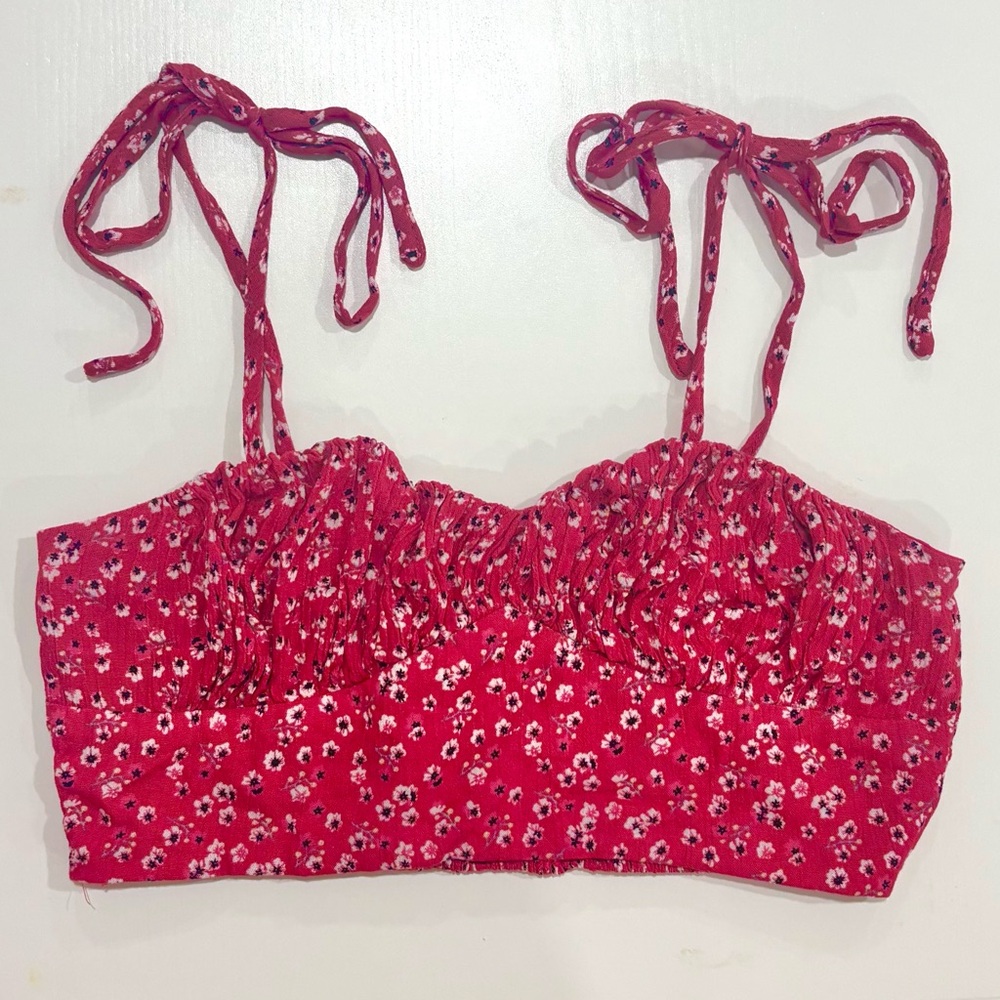 Princess Polly Floral Crop Top